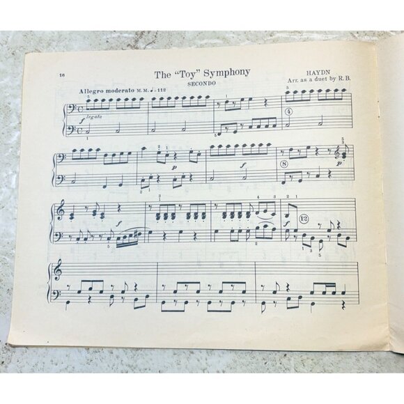 Childhood Days Of Famous Composers Haydn Vtg Piano Sheet Music by Coit & Bampton - Picture 7 of 9